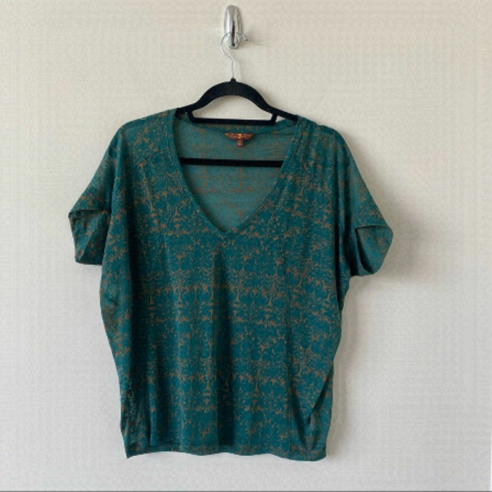 7 For All Mankind Burnt Out Tee